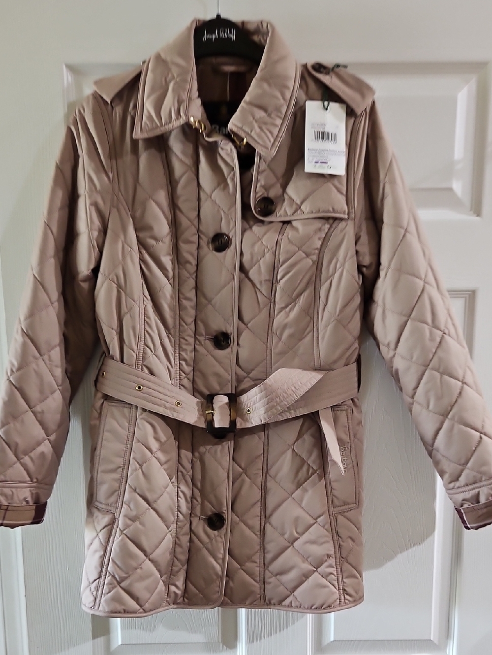 Barbour Tummel Quilted Trench Coat
